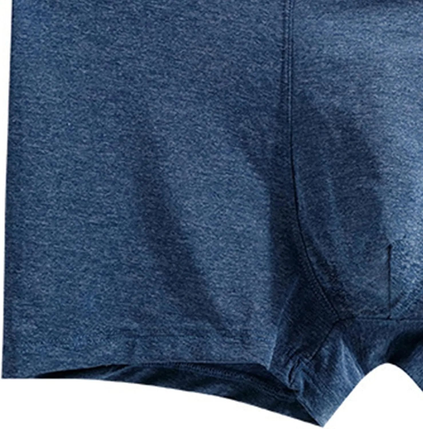 JEKE-DG Men's Silky Boxer Briefs Short Leg Underwear Ice Silk Underwear Trunks With Pouch Breathable Boxer Briefs