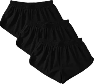 JEsilunmaMY Mens Loose Cotton Sleep Boxer Shorts Elastic Waist Knit Lounge Boxers Plus Size Relaxed Fit Stretch Boxer Shorts