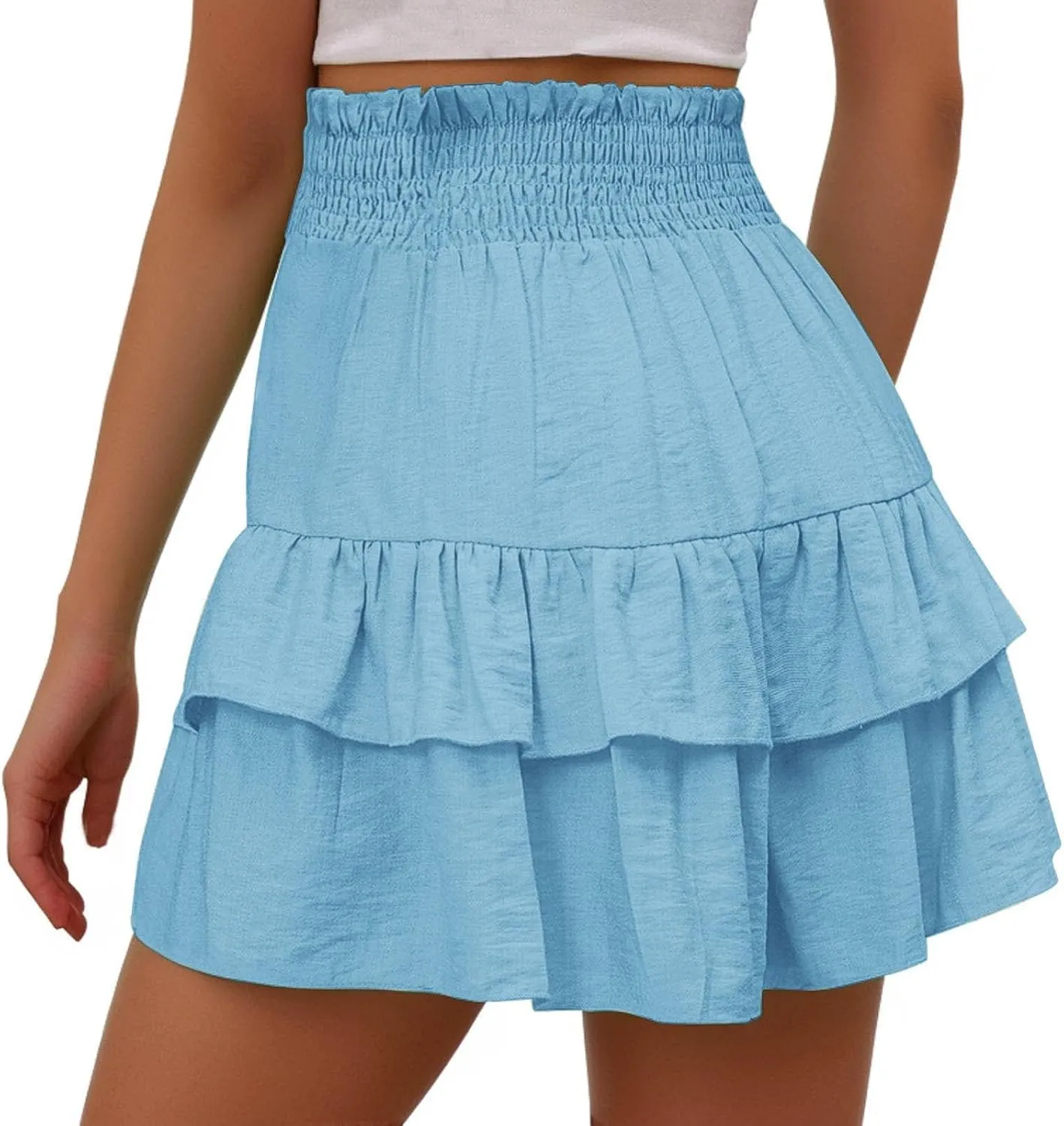 LCMTWX High Waisted Shorts Women Pants Casual Beach Short Pants High Waisted Shorts Women Running Shorts Womens Womens