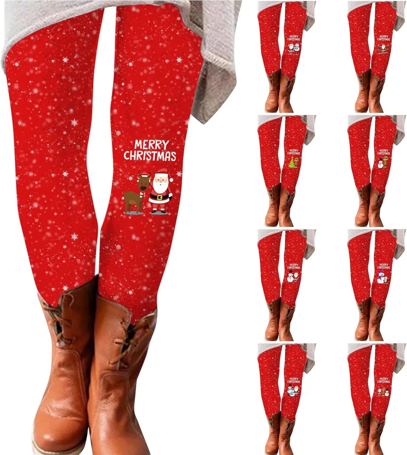 LCMTWX Women's Fleece Lined Legging Pants Casual Elastic Slim Long Boot Women Pants Plus Size Yoga Pants for Women