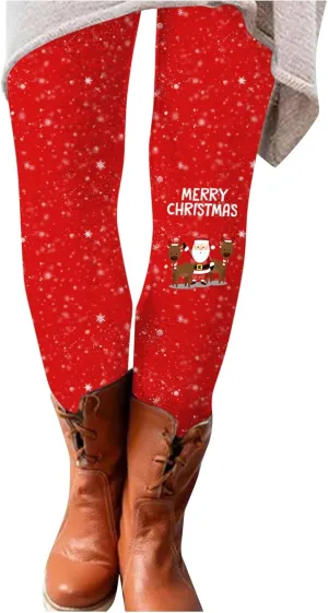 LCMTWX Women's Fleece Lined Legging Pants Casual Elastic Slim Long Boot Women Pants Plus Size Yoga Pants for Women