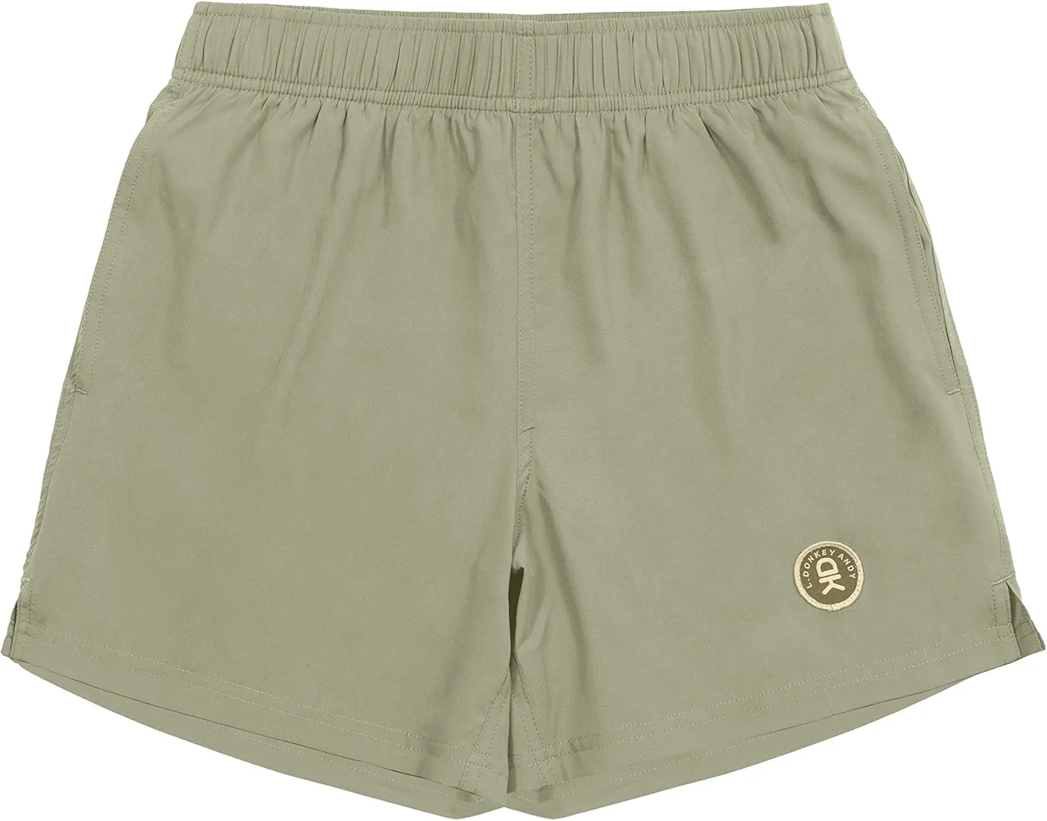 Little Donkey Andy Women's Quick-Dry Running Shorts, High Waist Stretch Workout Hiking Bicycle Athletic Shorts with Liner