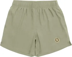 Little Donkey Andy Women's Quick-Dry Running Shorts, High Waist Stretch Workout Hiking Bicycle Athletic Shorts with Liner