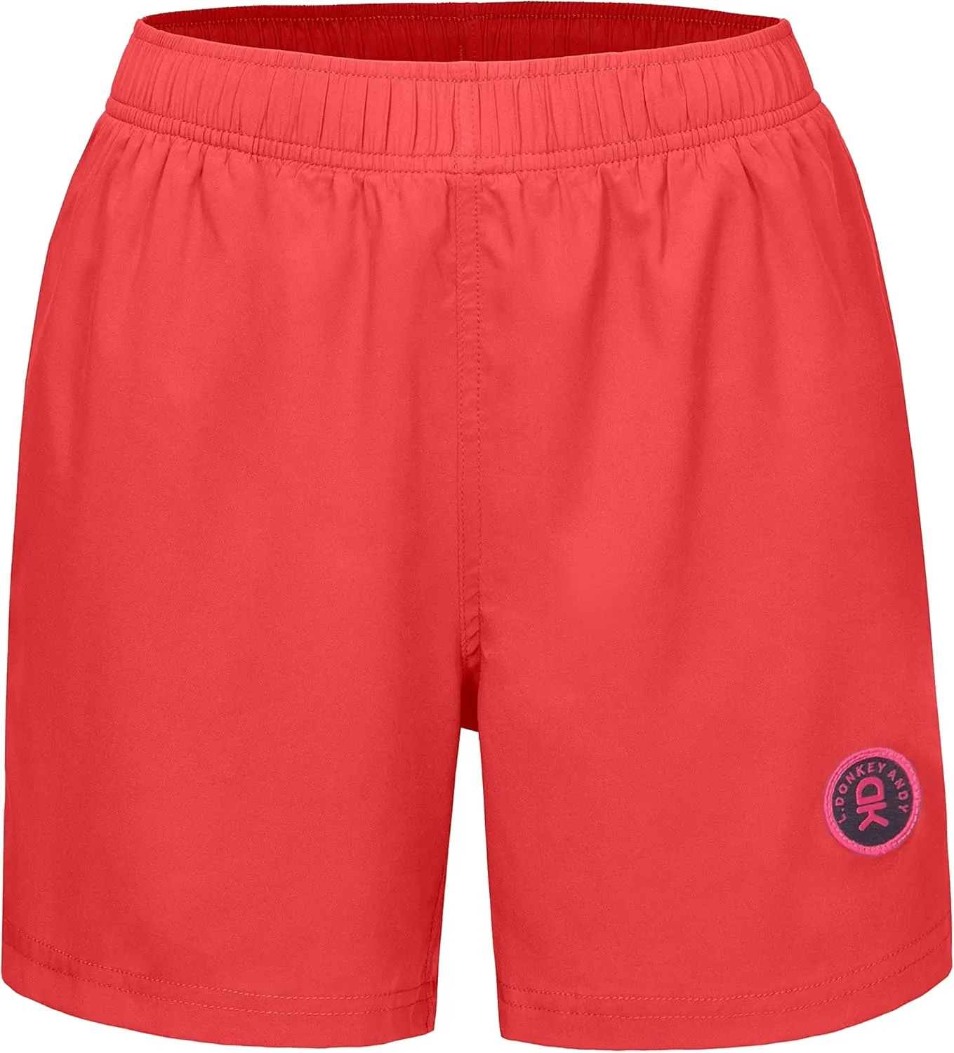Little Donkey Andy Women's Quick-Dry Running Shorts, High Waist Stretch Workout Hiking Bicycle Athletic Shorts with Liner