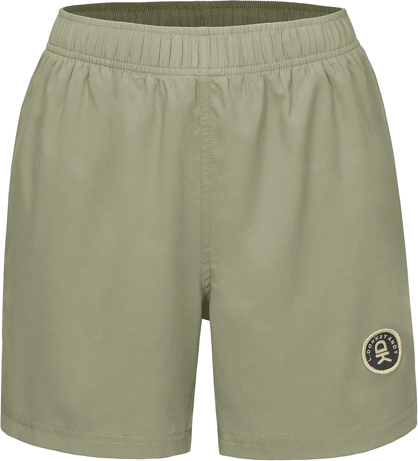 Little Donkey Andy Women's Quick-Dry Running Shorts, High Waist Stretch Workout Hiking Bicycle Athletic Shorts with Liner