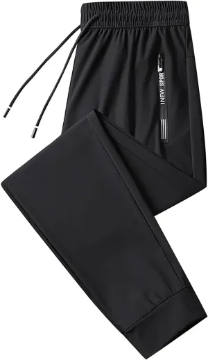 Men Cargo Combat Pants Casual Cotton Stretch Drawstring Waist Pant Comfort Sweatpants Joggers Loose Fit Yoga