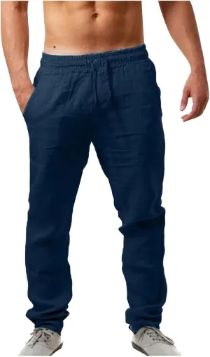Men Cargo Combat Pants Casual Cotton Stretch Pant Cuffed Sweatpant Joggers Loose Fit Sports Gym Jogger Bottoms