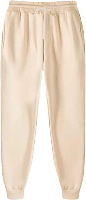 Men Combat Cargo Pants Casual Linen Stretch Drawstring Pant Beach Sweatpants Joggers Baggy Yoga Jogger Bottoms