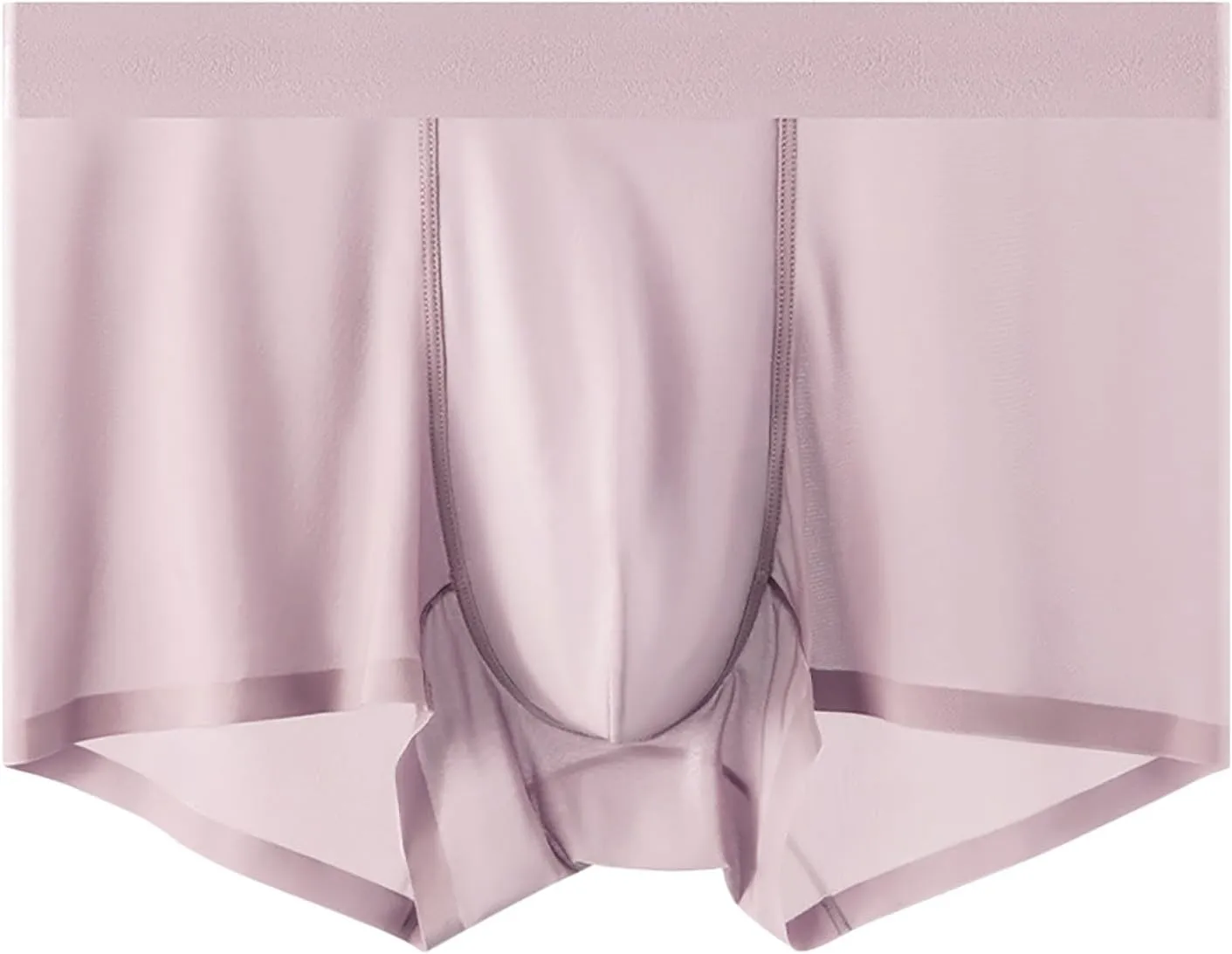 Men Underwear Boxer Brief Ball Pouch Comfort Soft Underwear Breathable Elastic Waist Lounge Shorts Pants Nightwear