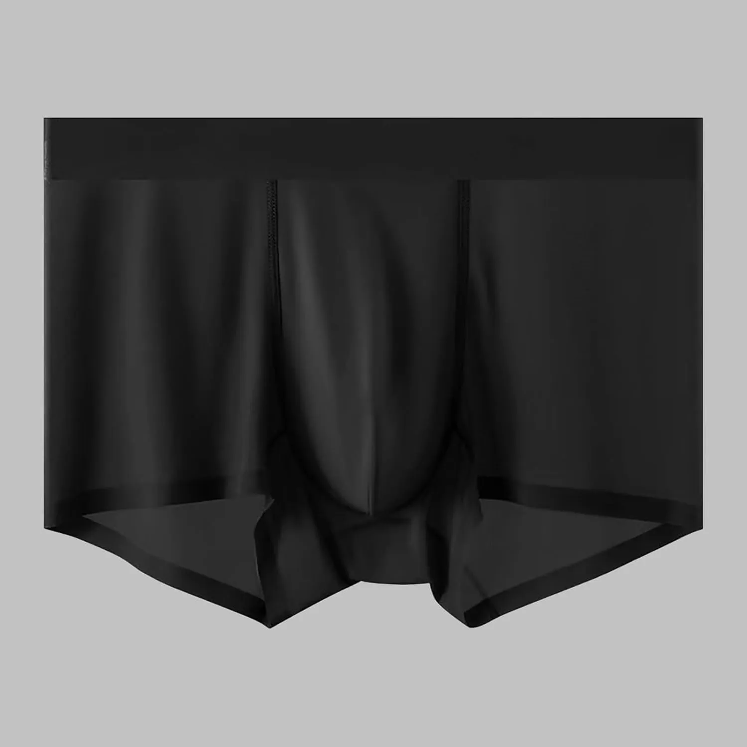 Men Underwear Boxer Brief Ball Pouch Comfort Soft Underwear Breathable Elastic Waist Lounge Shorts Pants Nightwear