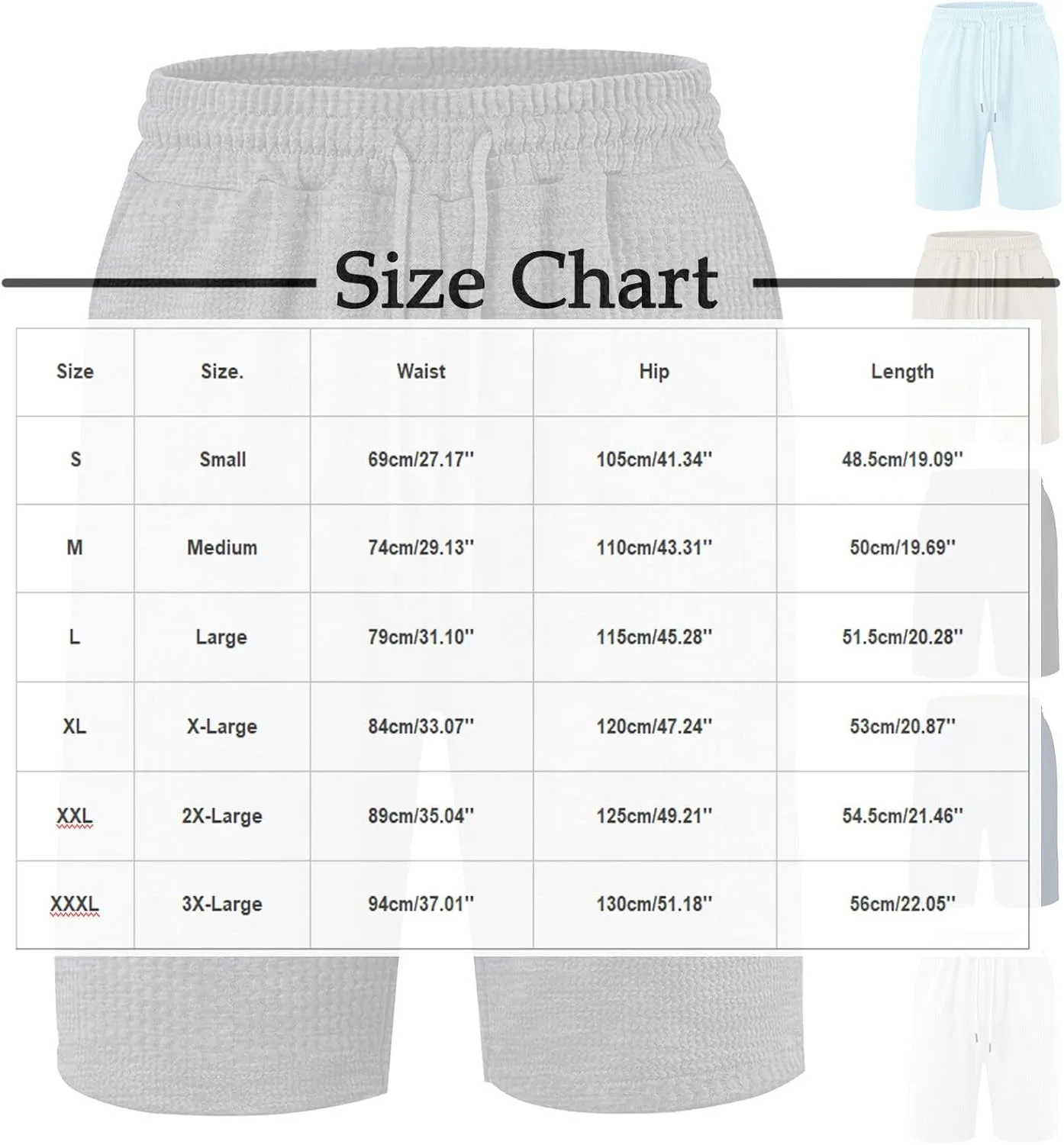 Mens Athletic Shorts Waffle Texture Gym Shorts Lightweight Quick Dry Shorts for Sports Training Running