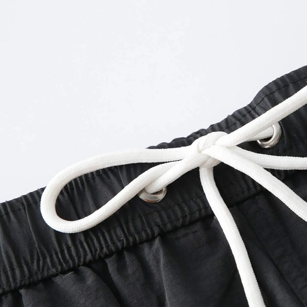 Men's Athletic Shorts with Pockets Slim Drawstring Stretch Basketball Shorts Lightweight Quick Dry Gym Workout Shorts
