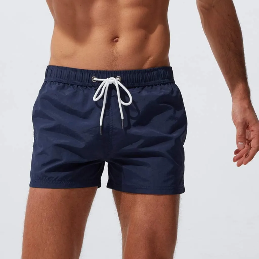 Men's Athletic Shorts with Pockets Slim Drawstring Stretch Basketball Shorts Lightweight Quick Dry Gym Workout Shorts