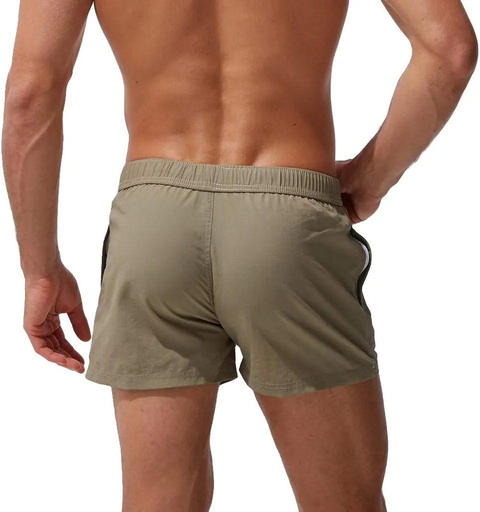 Men's Athletic Shorts with Pockets Slim Drawstring Stretch Basketball Shorts Lightweight Quick Dry Gym Workout Shorts