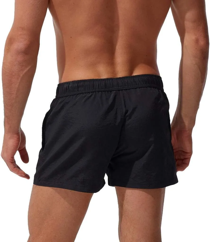 Men's Athletic Shorts with Pockets Slim Drawstring Stretch Basketball Shorts Lightweight Quick Dry Gym Workout Shorts