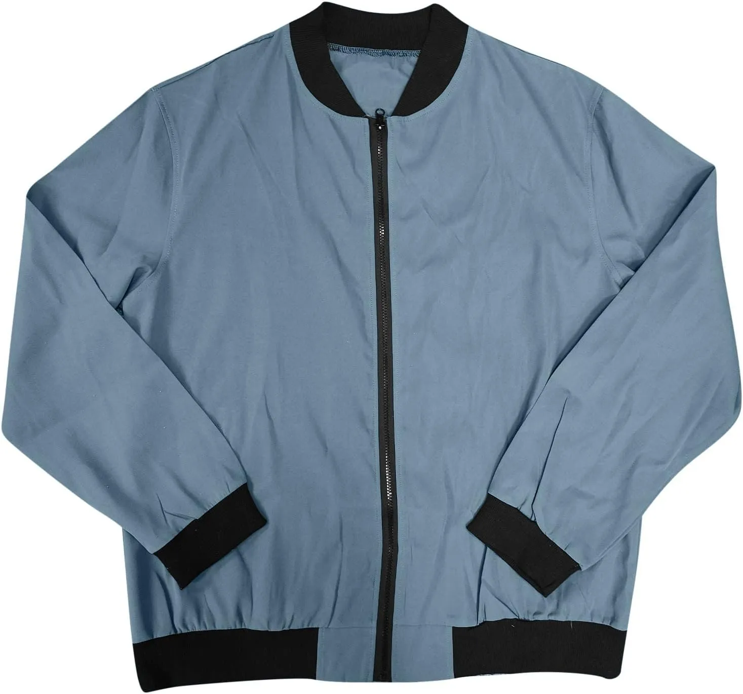 Mens Bomber Jacket Lightweight Slim Fit Softshell Windbreaker