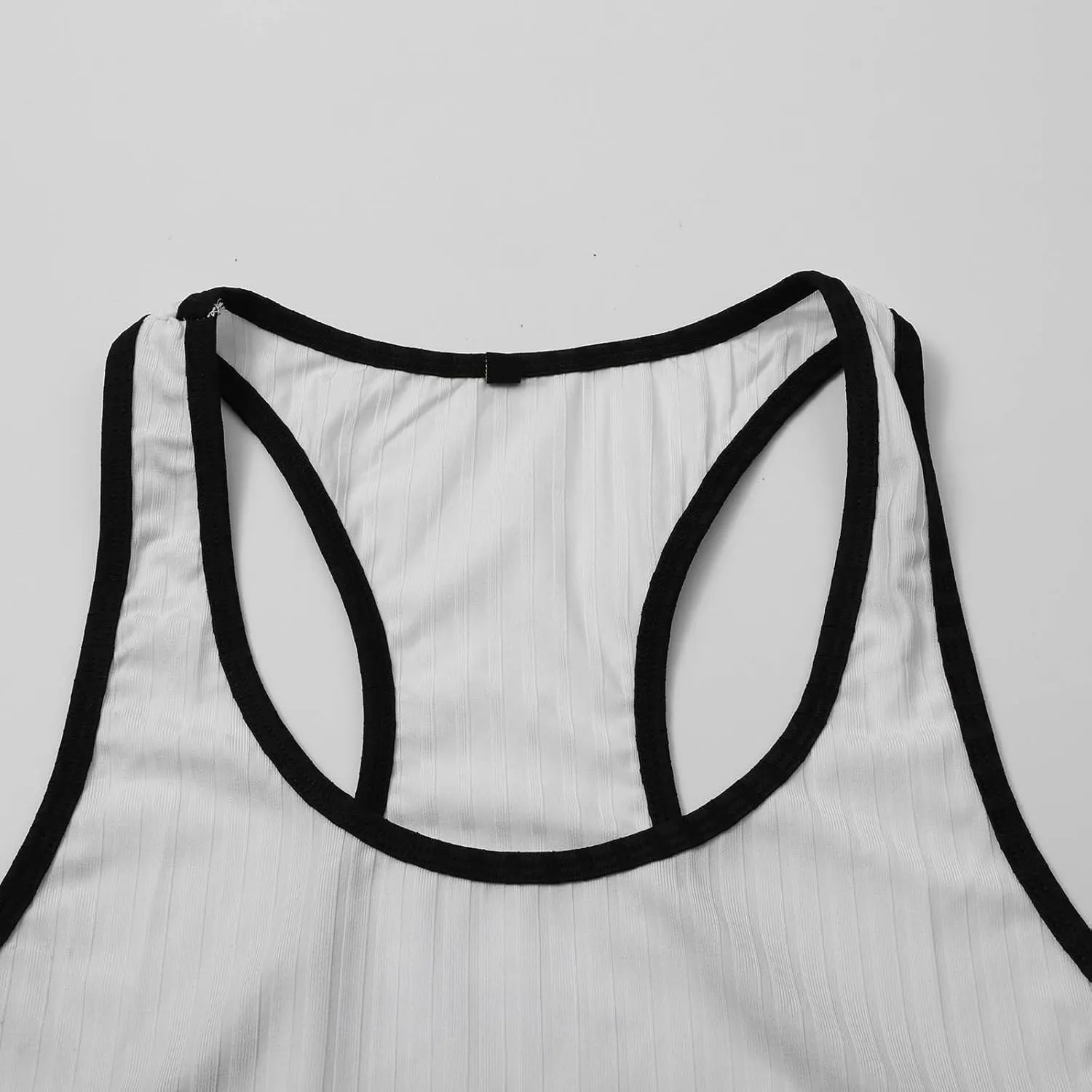 Men's Casual Ribbed Knit Tank Top Slim Fit Athletic Sleeveless Muscle T Shirts Summer Workout Gym Fitness Undershirts