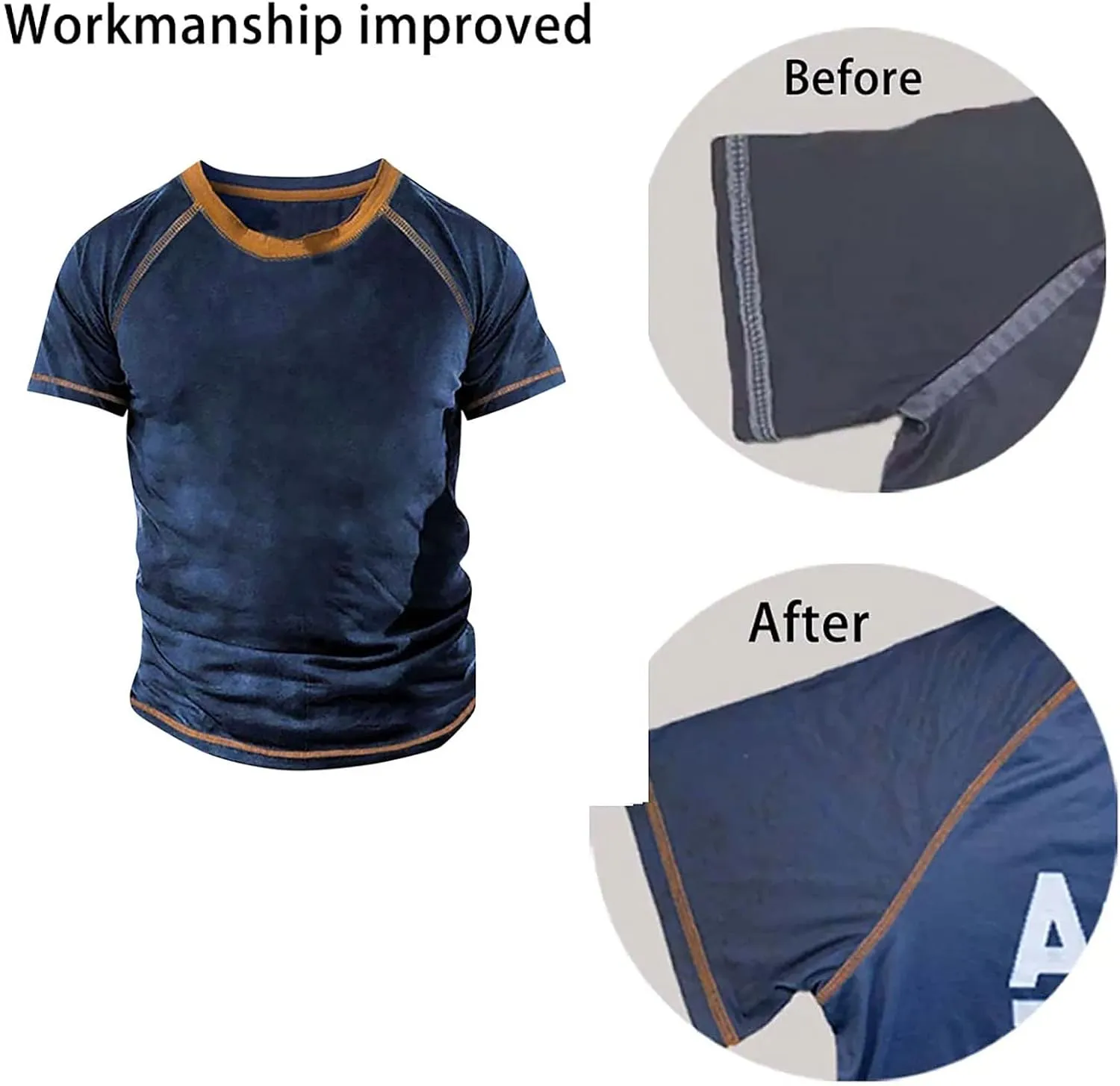 Men's Casual Shirts Graphic Tees Letter Print Short Sleeve T Shirts Summer Casual Tee Top T Shirts, S-6XL