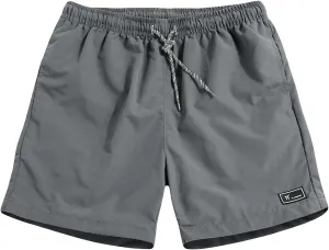 Mens Compression Shorts Thin Lightweight Quick Dry Beach SweatShorts Elastic Waist Drawstring Lounge Shorts Plus Size