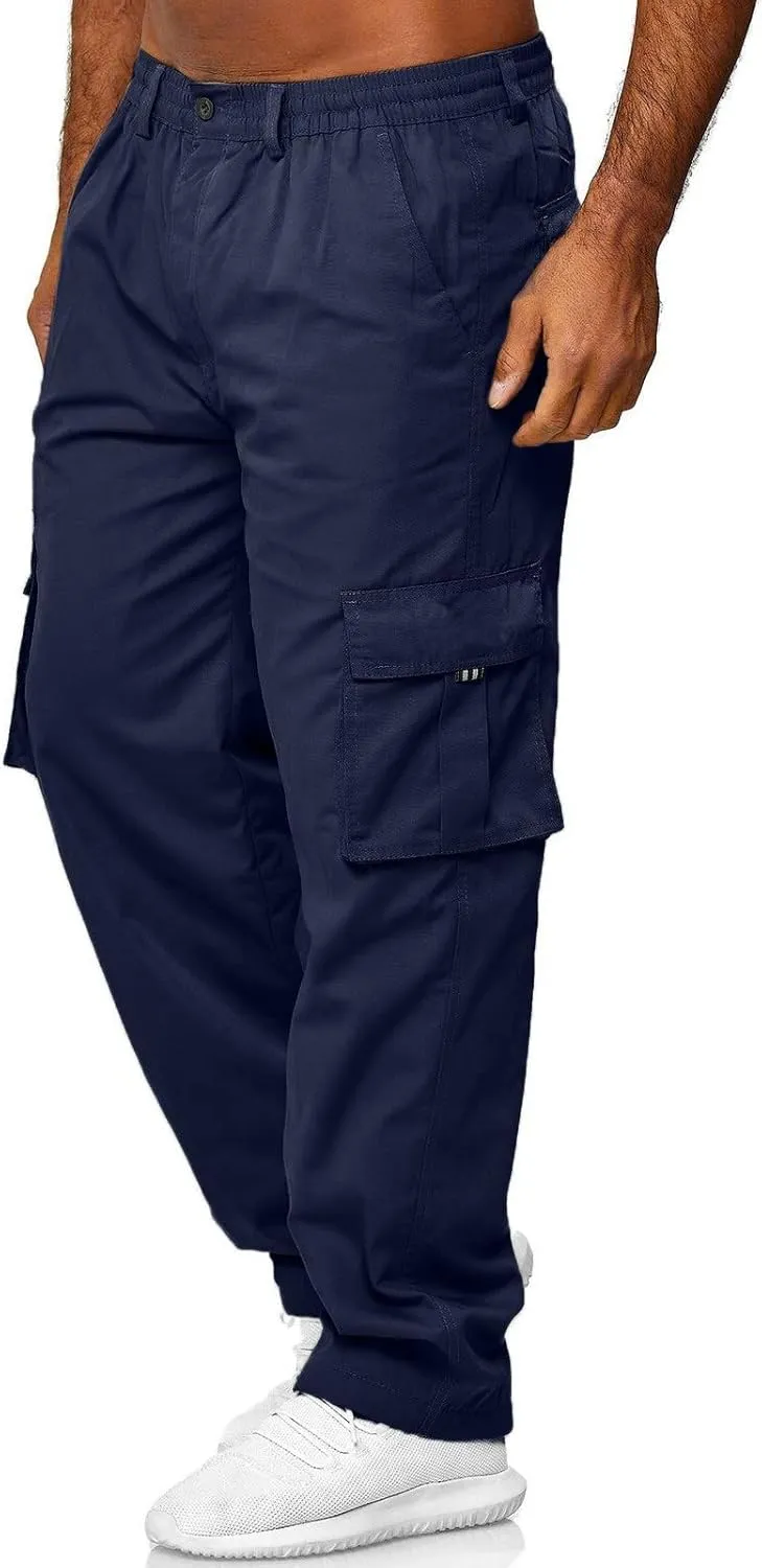 Men's Joggers Baggy Joggers Sweatpant Workout Running Gym Sport Cargo Chino Pant Comfort Soft Jogging Sweat