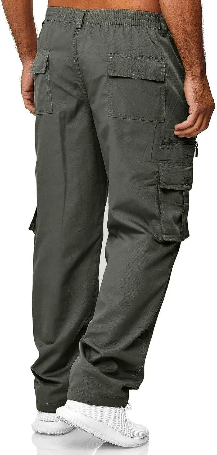 Men's Joggers Baggy Joggers Sweatpant Workout Running Gym Sport Cargo Chino Pant Comfort Soft Jogging Sweat