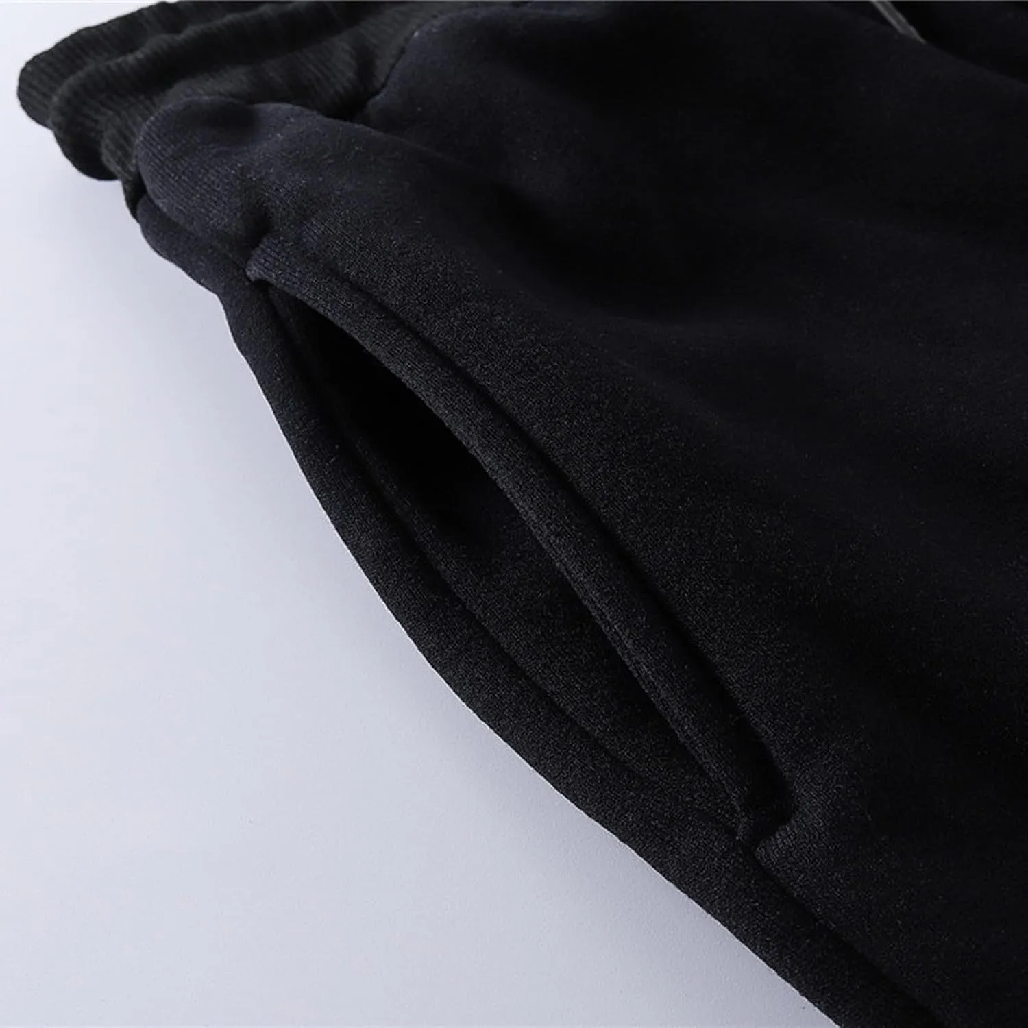 Men's Jogging Pants Casual Solid Color Jogger Loungewear Sweatpant Stretch Waistband Combat Cargo Pant