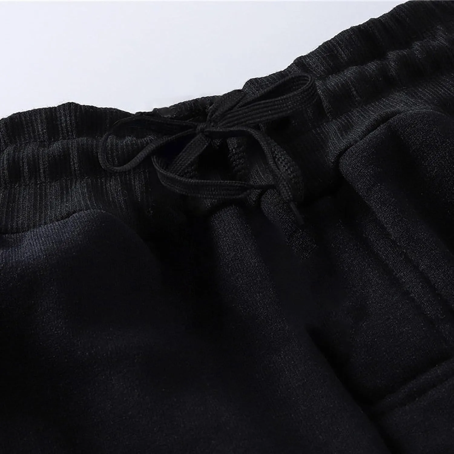 Men's Jogging Pants Casual Solid Color Jogger Loungewear Sweatpant Stretch Waistband Combat Cargo Pant
