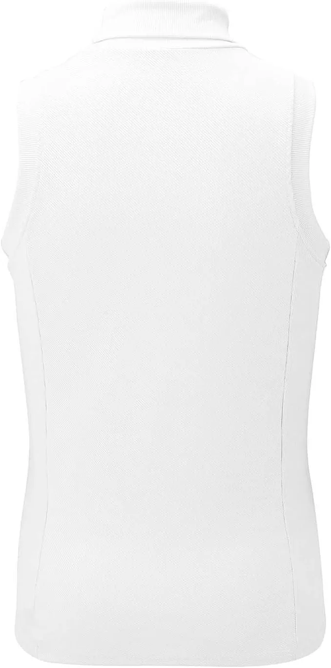 Men's Mock Turtleneck Tank Tops Ribbed Knit Slim Fit Sleeveless Vest Sport Fitness Quick Dry Workout Shirt Pullover