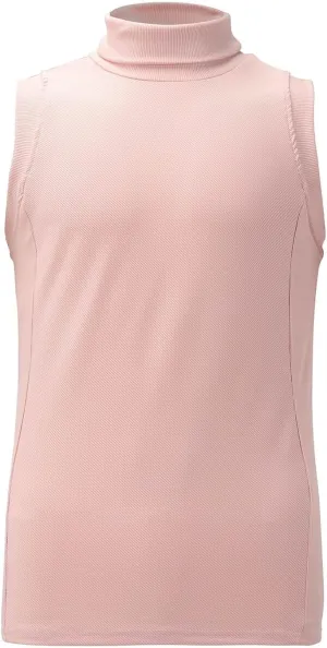 Men's Mock Turtleneck Tank Tops Ribbed Knit Slim Fit Sleeveless Vest Sport Fitness Quick Dry Workout Shirt Pullover