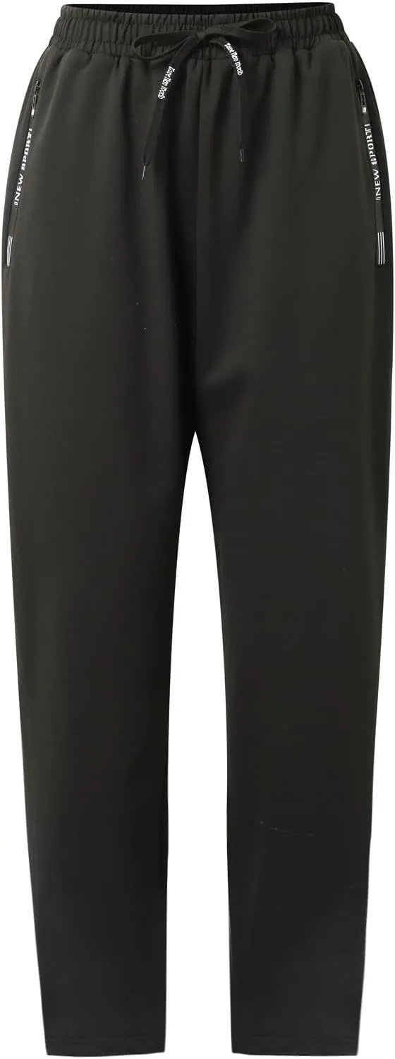 Men's Pant Casual Soft Comfortable Joggers Athletic Sweatpant Loose Elasticated Adjustable Waist Cargo Pant
