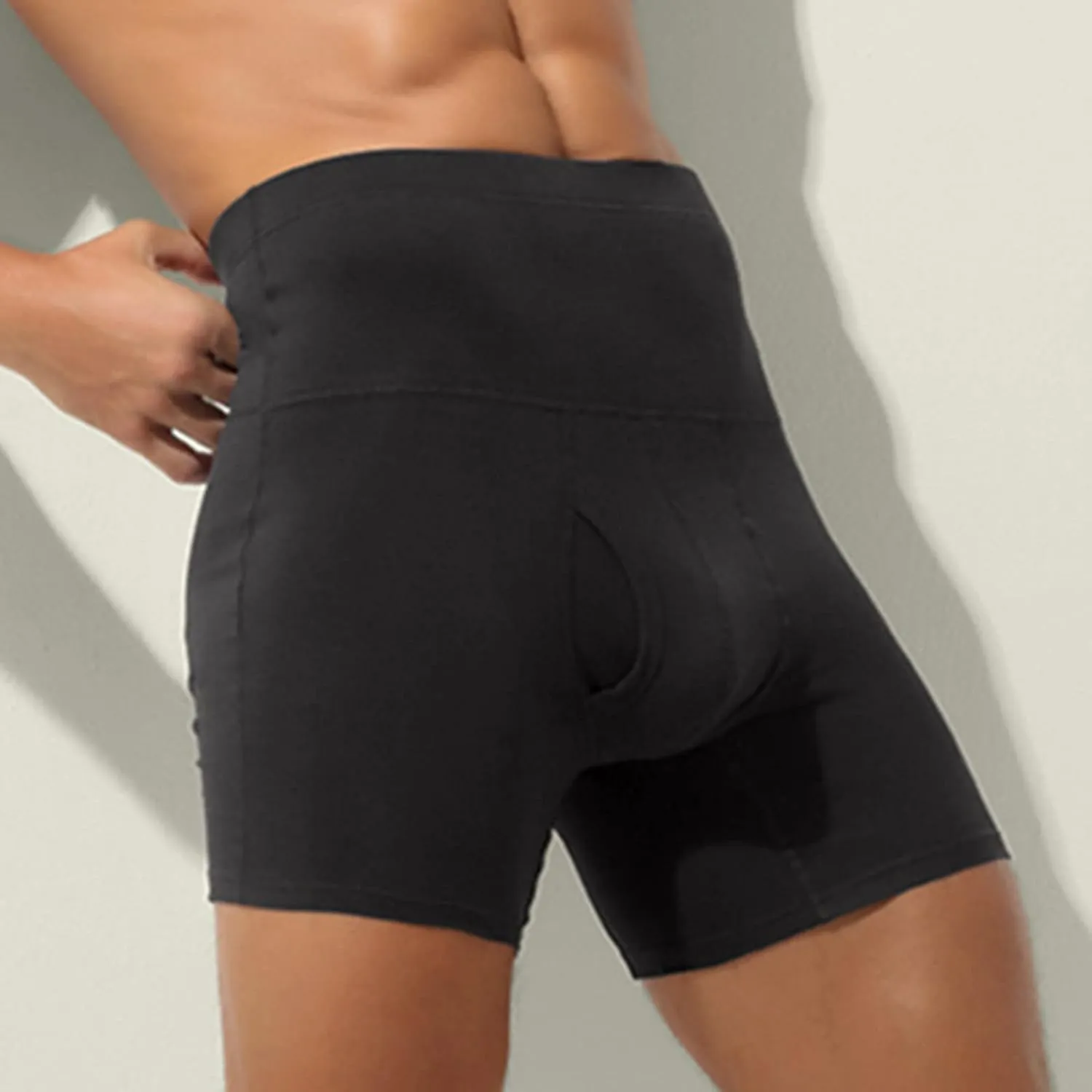 Men's Sexy Boxer Brief Comfortable Breathable Underpant Buttock Movement Out Running Tight Pants Underwear Pant