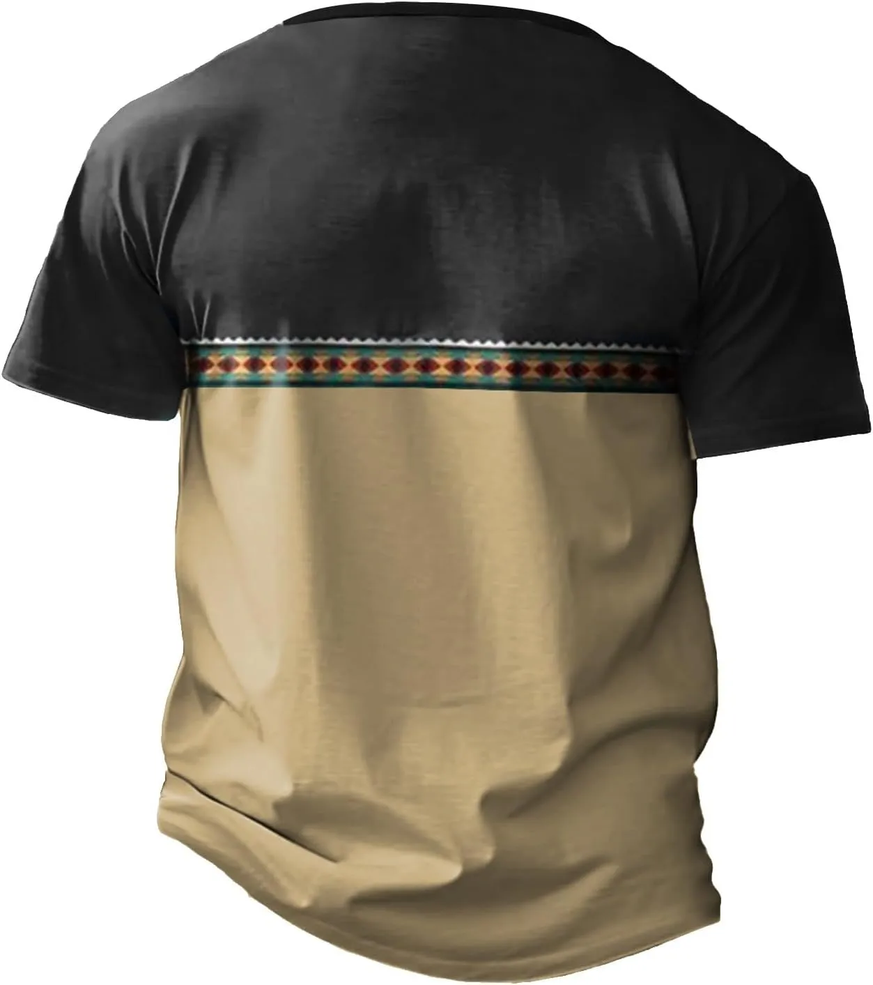 Mens Vintage Designer Raglan T-Shirt Short Sleeve Printed Summer Round Neck Top Casual Sweatshirt