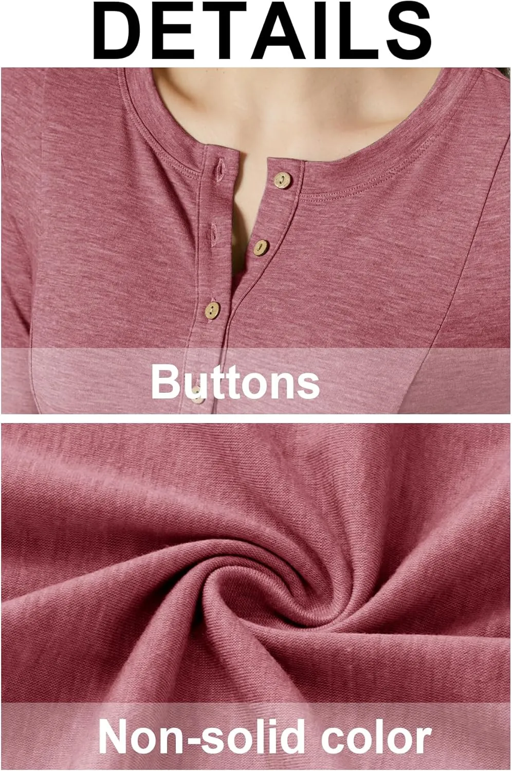 MITILLY Fall Dress for Women 2025 Long Sleeve Maxi Dress Casual Crewneck Button Fit & Flare Flowy Boho Dresses