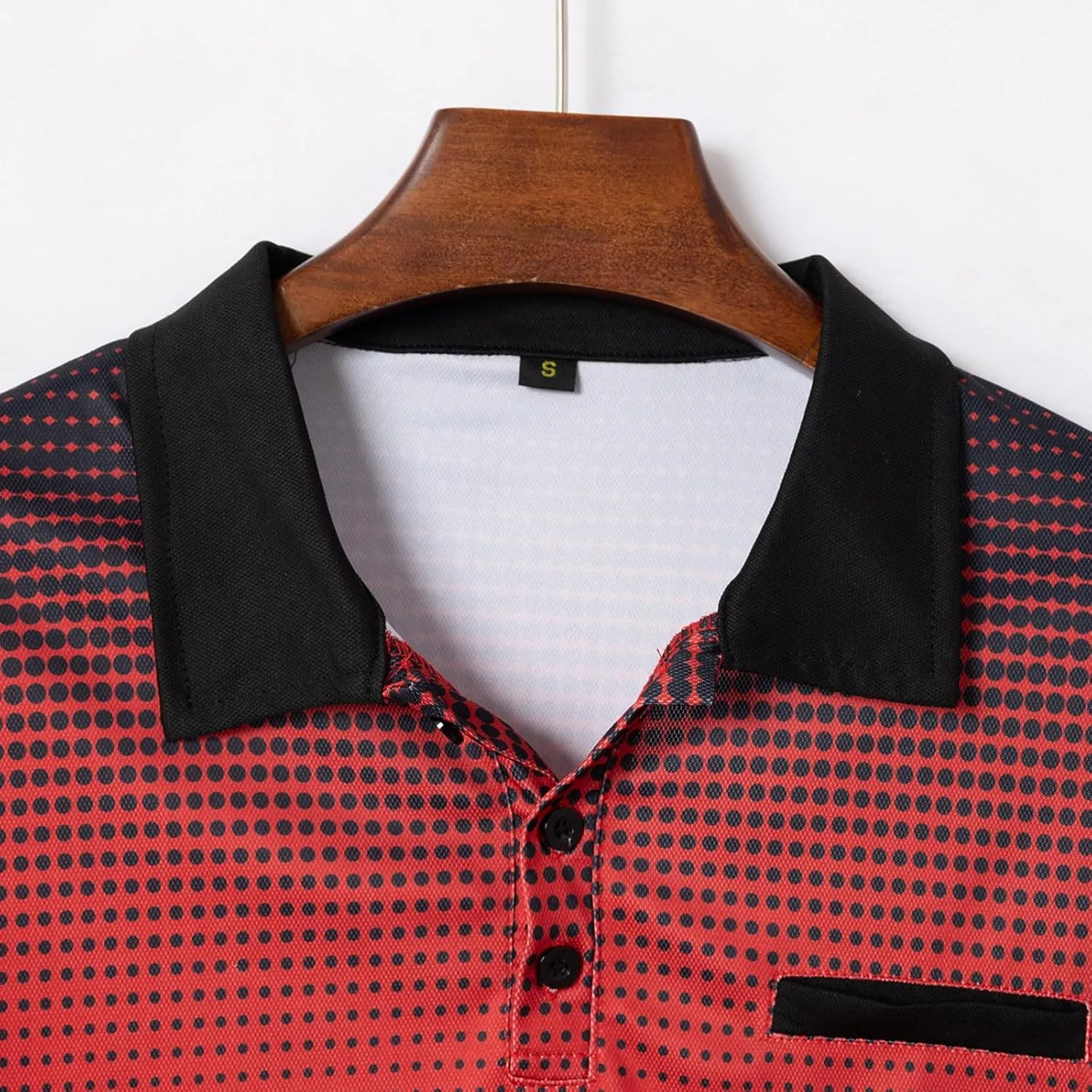 Muscularfit Mens Shirts Casual Stylish Button Down Short Sleeve Polo Shirt Summer Vacation Shirts Loose Athletic Pullover Tee