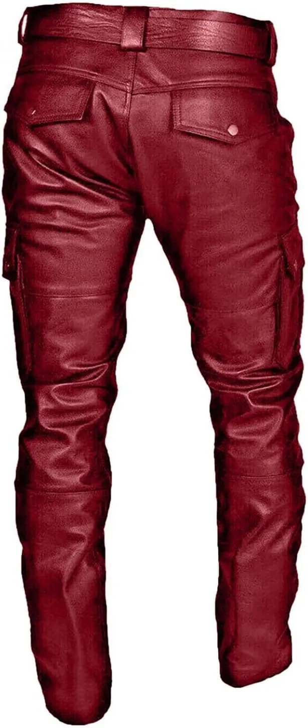 Nyybw Mens Work Pants - Lightweight Cargo Pants Hiking Ripstop Cargo Pants Fashion Punk Cargo Pants Joggers Trousers