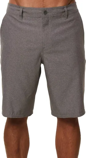 O'NEILL Men's 21 Inch Loaded Heather Hybrid Shorts - Water Resistant Mens Shorts with Quick Dry Stretch Fabric and Pockets
