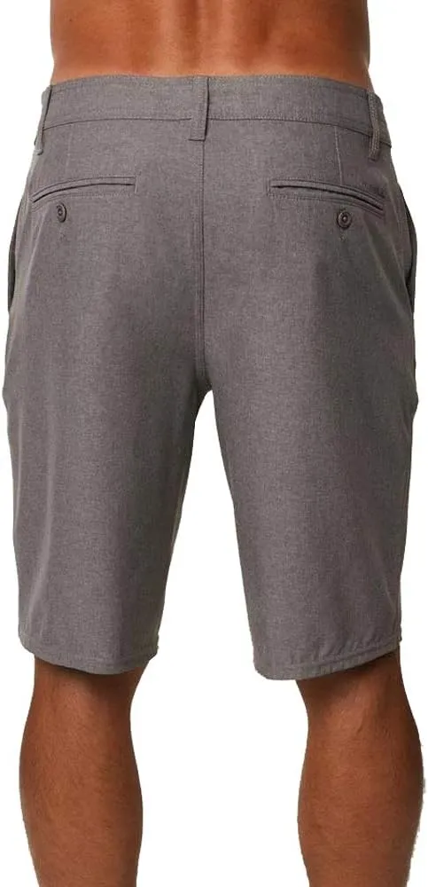 O'NEILL Men's 21 Inch Loaded Heather Hybrid Shorts - Water Resistant Mens Shorts with Quick Dry Stretch Fabric and Pockets
