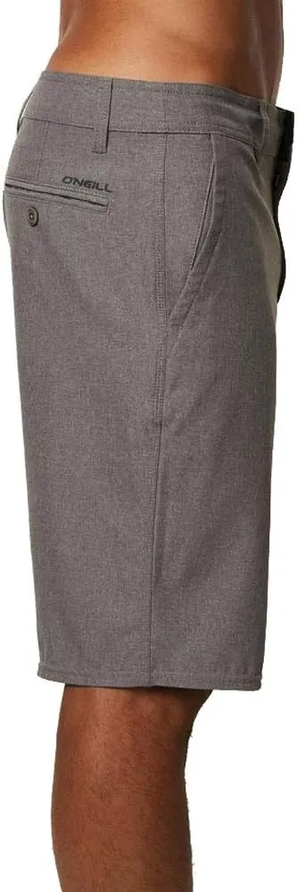 O'NEILL Men's 21 Inch Loaded Heather Hybrid Shorts - Water Resistant Mens Shorts with Quick Dry Stretch Fabric and Pockets