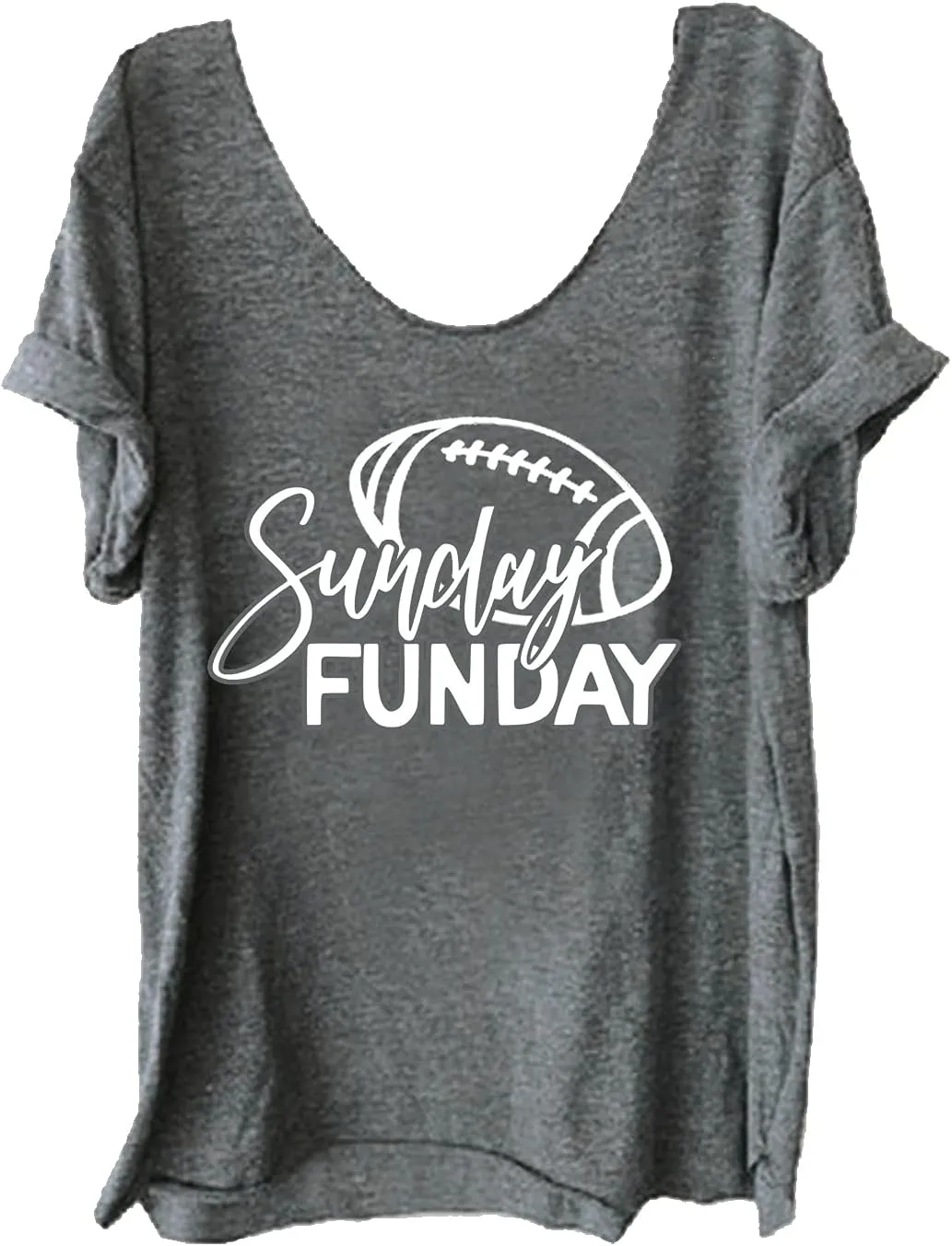 Plus Size Shirts Off Shoulder Baseball Graphic T Shirts for Women Football Graphic Short Sleeve T-Shirts Tops