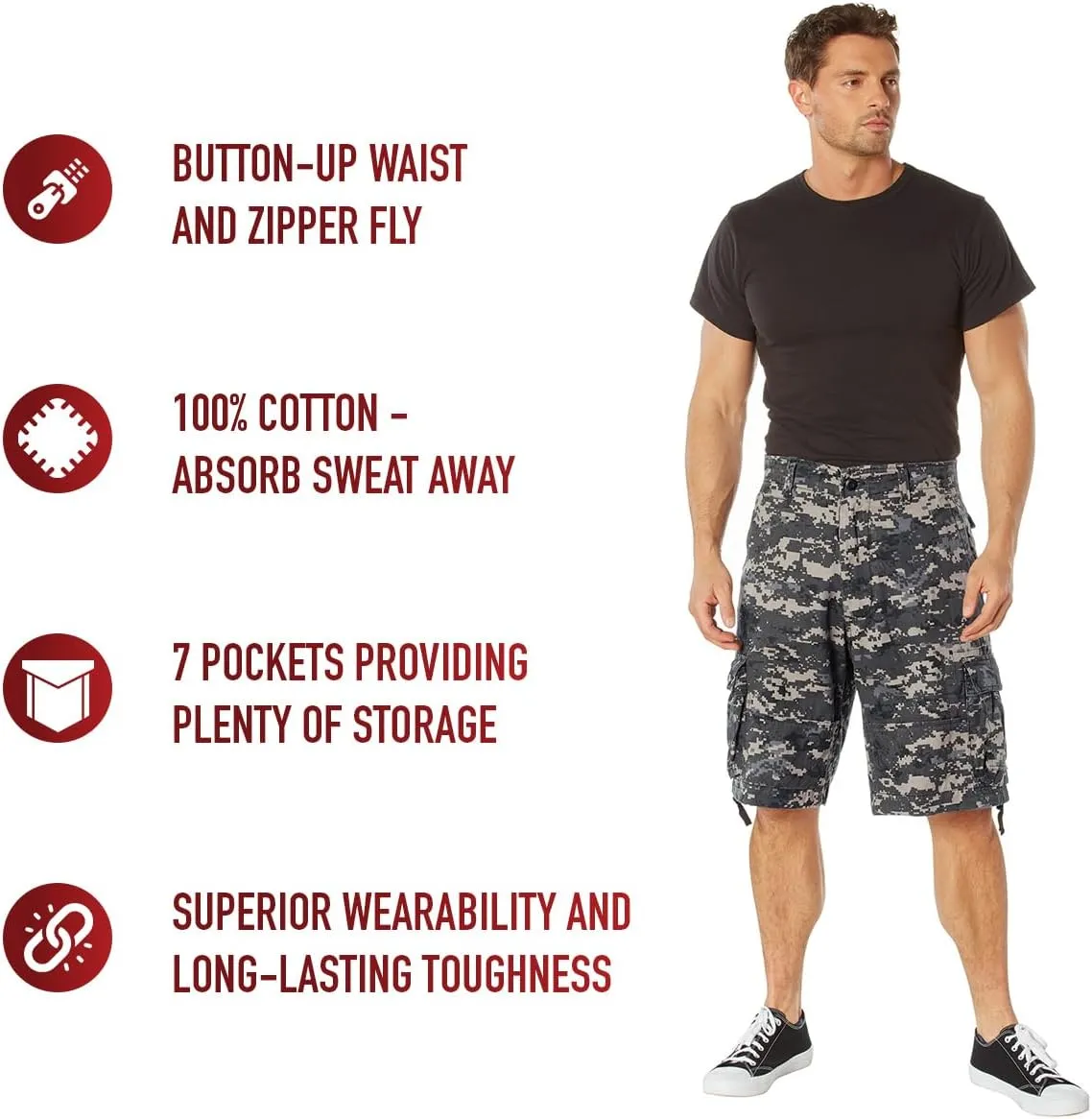 Rothco Vintage Infantry Utility Shorts