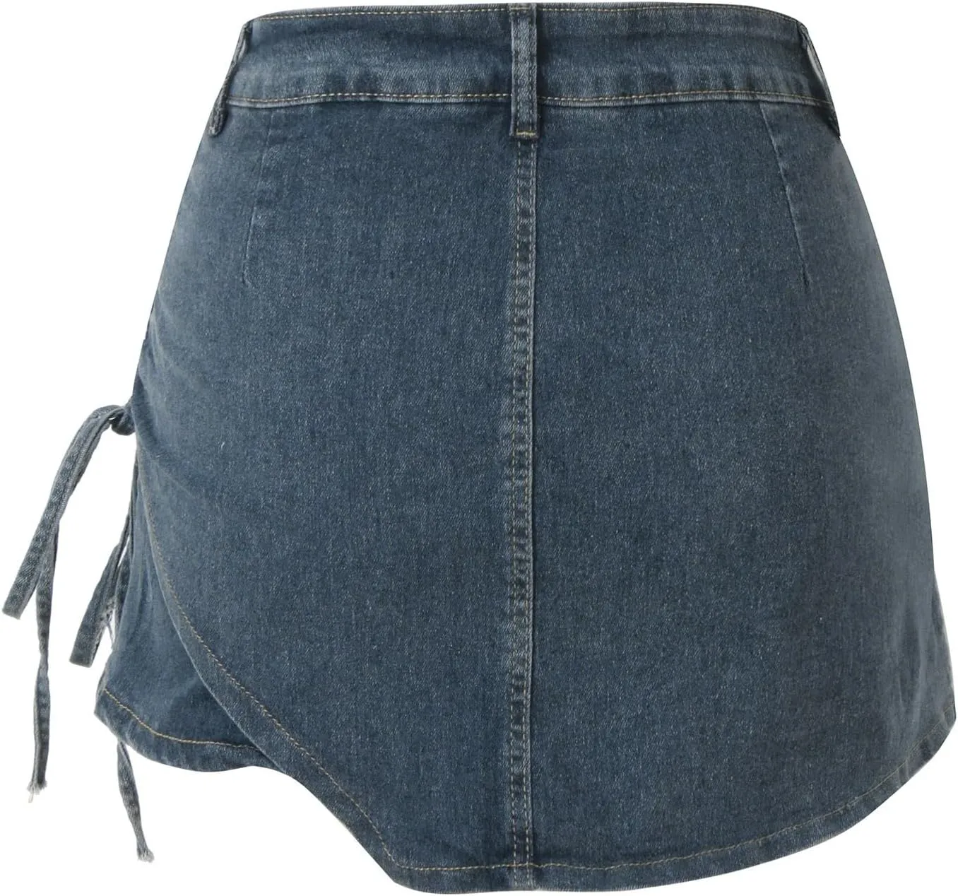 Skirts for Women Trendy Drawstring Casual Y2K Cargo Mini Cargo Skirt Jeans Skirt Modest Classy Denim Skirts
