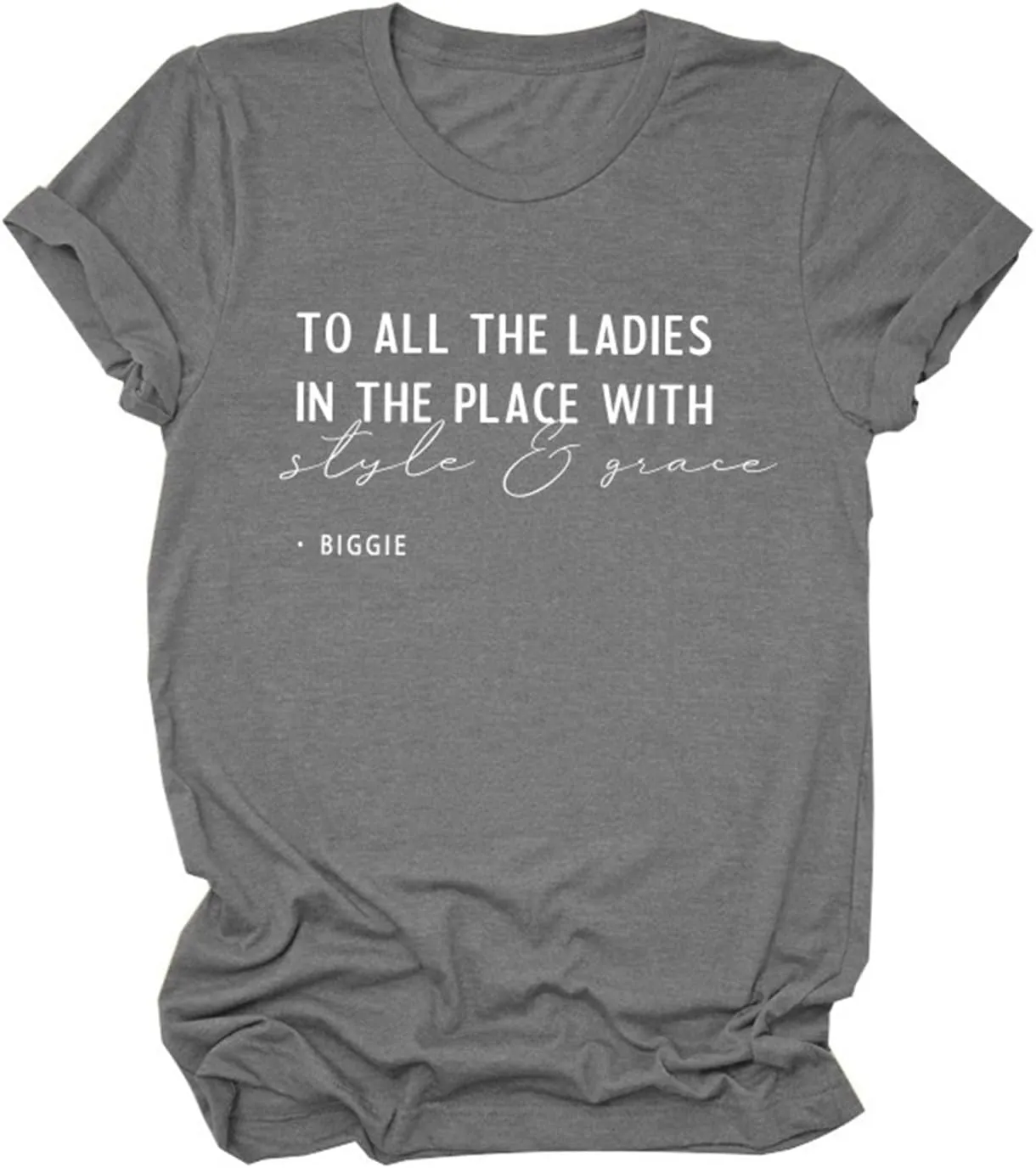to All Yhe Ladies Different Summer Casual Graphic Funny Vintage Music Style T-Shirt