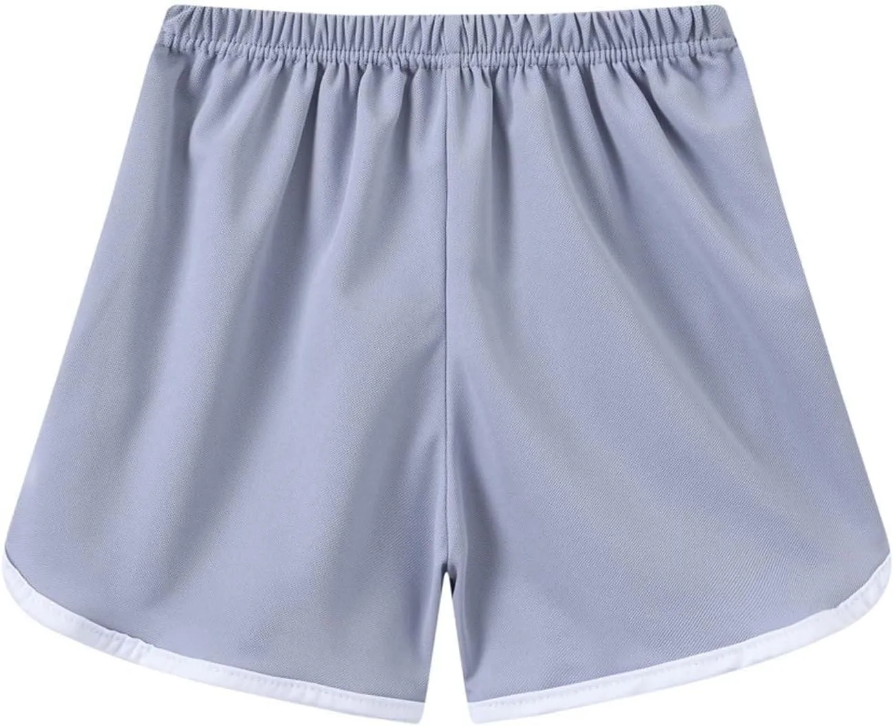 Toddler Girls Athletic Shorts 3 Pack Drawstring Kids Running Cycling Short Striped Cotton Soft Gym Sport