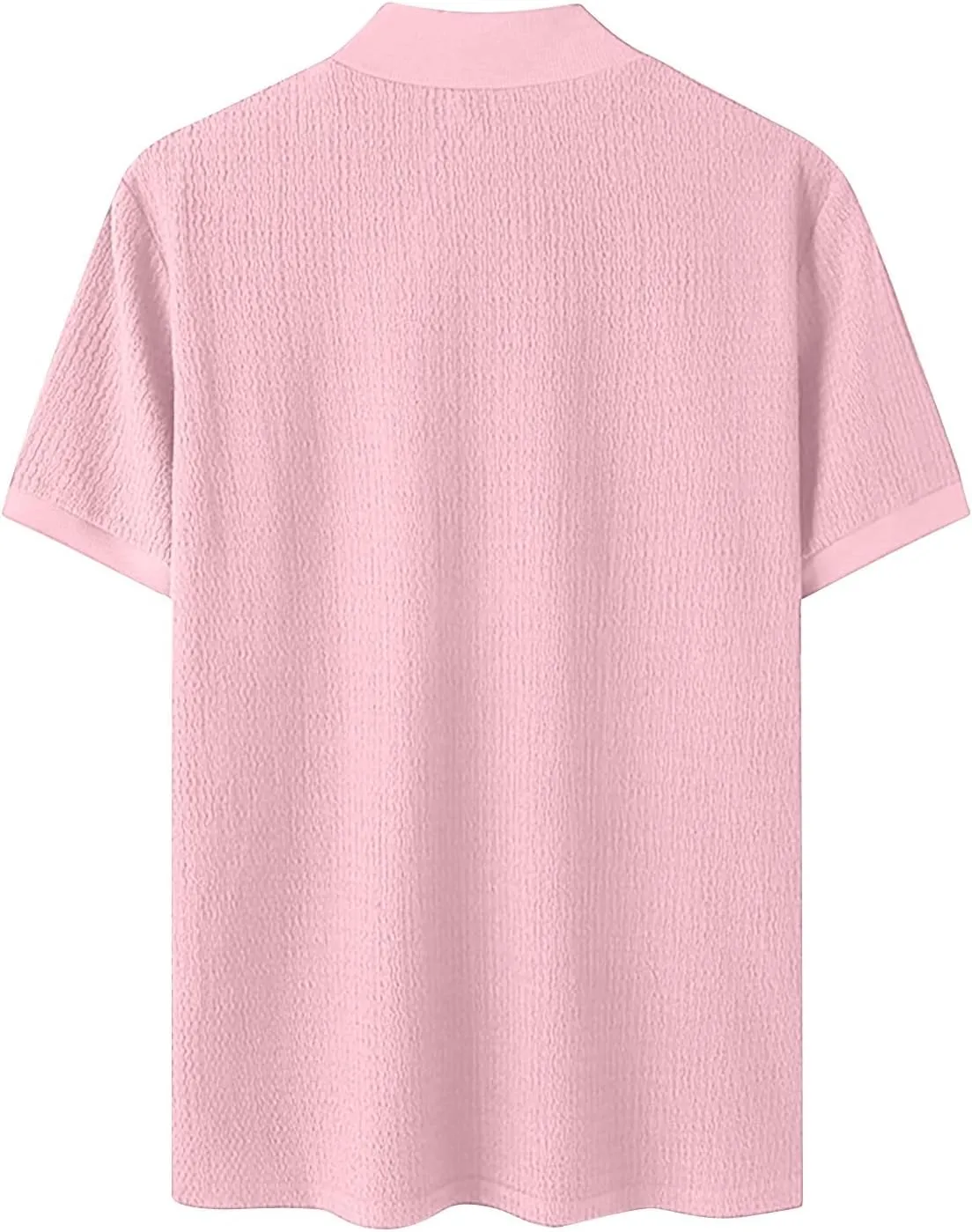 Uillui Short Sleeve Shirts Mens Mock Turtleneck Sweater Slim Fit Undershirt Casual Basic Tops Ribbed Knit Pullover Solid Tee