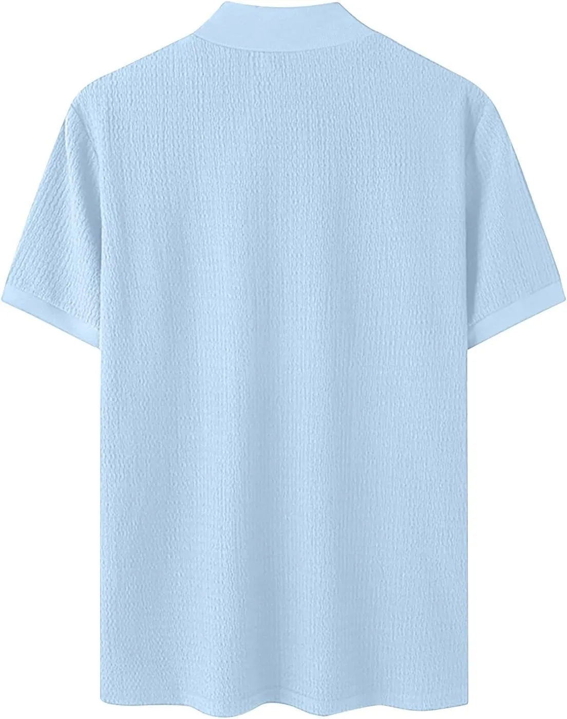 Uillui Short Sleeve Shirts Mens Mock Turtleneck Sweater Slim Fit Undershirt Casual Basic Tops Ribbed Knit Pullover Solid Tee