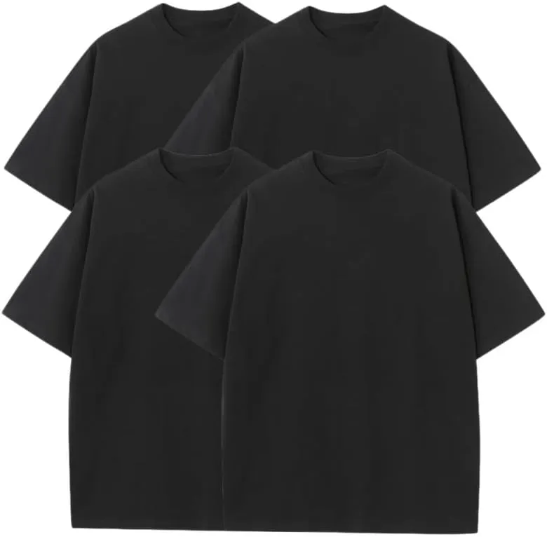 Unisex Cotton T-Shirt, Men's Short Sleeve Tees,Crewneck Cotton T-Shirts for Men Women