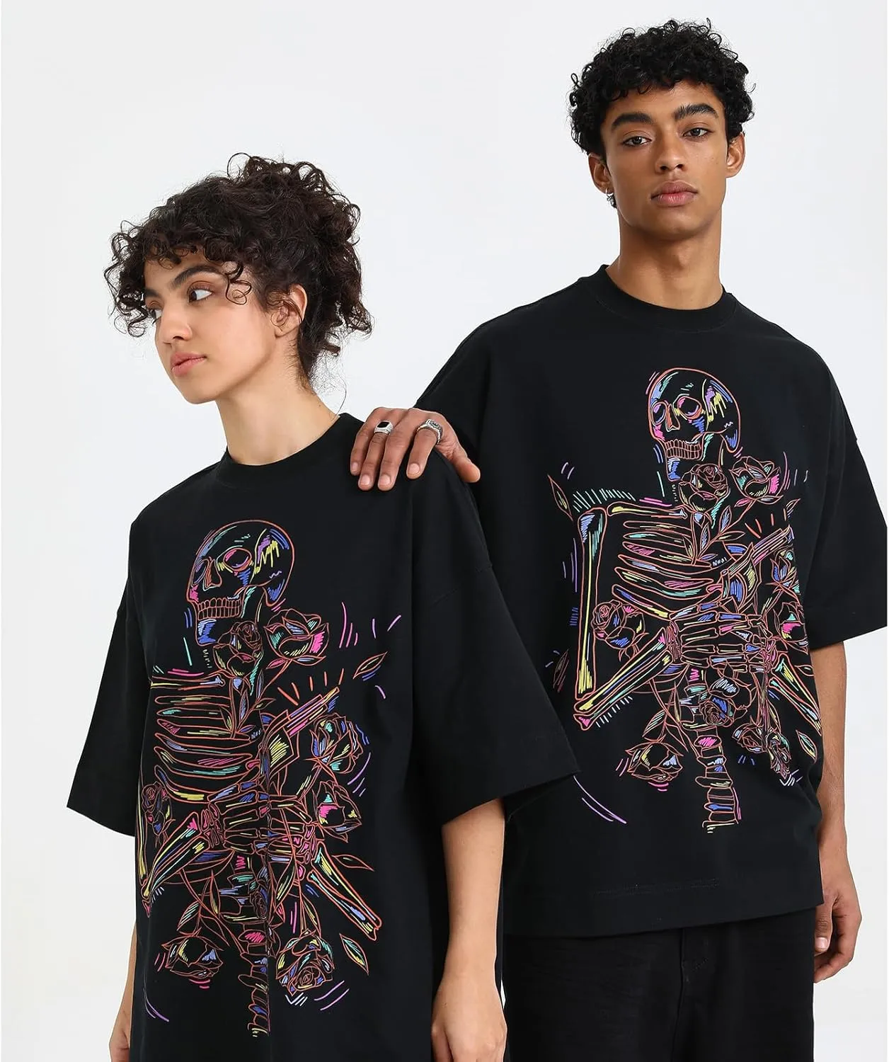 Vintage Oversized Graphic Tee Streetwear T Shirts