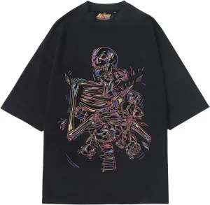 Vintage Oversized Graphic Tee Streetwear T Shirts