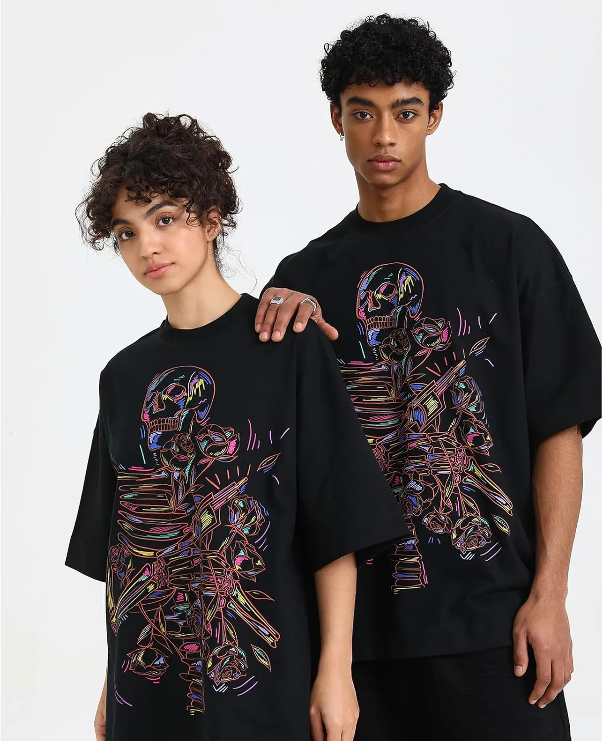 Vintage Oversized Graphic Tee Streetwear T Shirts