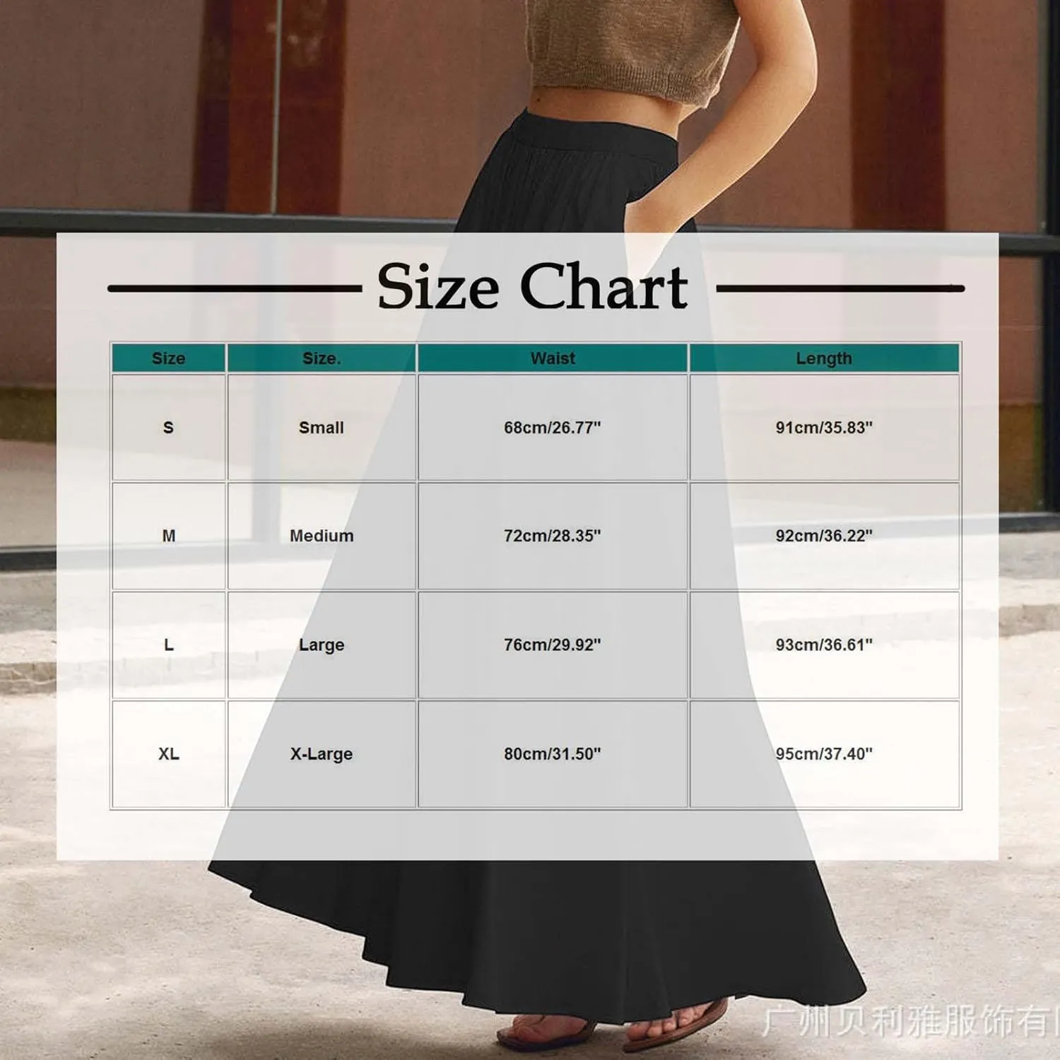Women's Long Summer Skirts Pleated A Line Maxi Skirts with Pockets Casual Flowy Skirts for Vacation Swing Boho Skirts